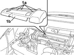 LEFT CAM COVER - R + R AND REPLACE GASKET