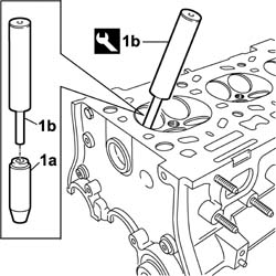 R CYLINDER HEAD - OVERHAUL