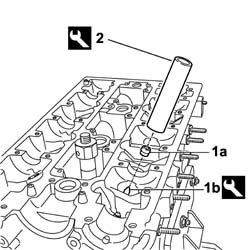 R CYLINDER HEAD - OVERHAUL