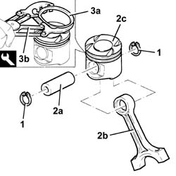PISTON, PIN SET - REPLACE