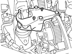 TOOTHED DRIVE PULLEY - R + R WITH TIMING BELT REMOVED