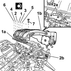 TOOTHED TIMING BELT - R R WITH ENGINE REMOVED