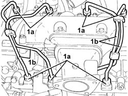 CAMSHAFT IN CYLINDER HEAD - R R ON VEHICLE