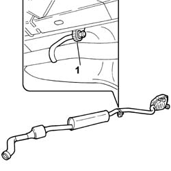 EXHAUST MANIFOLD - R + R AND REPLACE SEAL