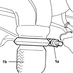 EXHAUST MANIFOLD - R + R AND REPLACE SEAL