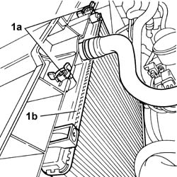 ENGINE COOLING RADIATOR PROTECTIONS/AIR DUCTS - ARRANGE
