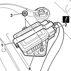 LATERAL ACCELERATION AND YAW SENSOR R R