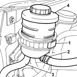 POWER STEERING FLUID RESEVOIR R R