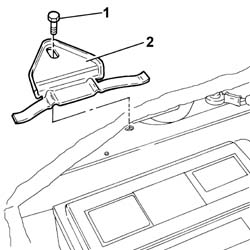 BATTERY FASTENING BELT/RETAINERS - REPLACE