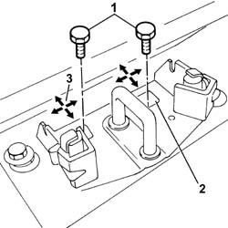 TAILGATE - ADJUST STRIKER AND ADAPT SEAL IF NECESSARY