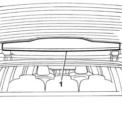 INTERNAL TAILGATE MOULDING (ONE) - R+R