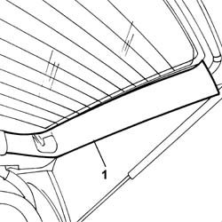 INTERNAL TAILGATE MOULDING (ONE) - R+R