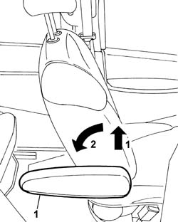 FRONT SEAT ARM REST