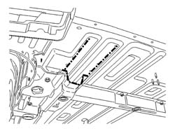 BOOT FLOOR PAN RAIL PARTIAL
