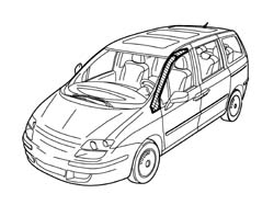 R.R. FRONT PILLAR TRIM