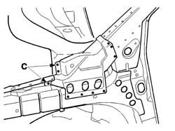 R.R. FRONT PILLAR TRIM