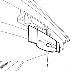 TAILGATE LOCK COVER - R.R.