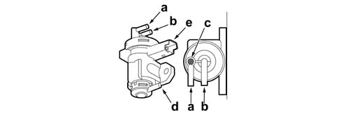 EXHAUST GAS RECIRCULATION SYSTEM (E.G.R.)