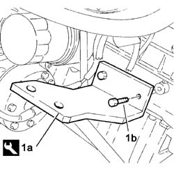ENGINE - POSITION ON STAND AND REMOVE
