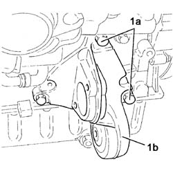 ENGINE - POSITION ON STAND AND REMOVE
