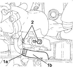 ENGINE - POSITION ON STAND AND REMOVE