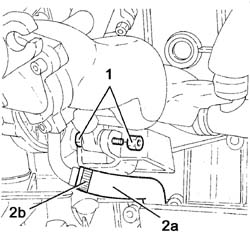 ENGINE - POSITION ON STAND AND REMOVE