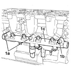 SINGLE CYLINDER HEAD, REMOVED - OVERHAUL