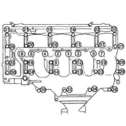SINGLE CYLINDER HEAD, REMOVED - OVERHAUL