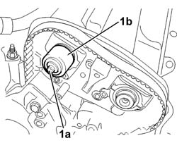 CAMSHAFT IN CYLINDER HEAD - R R ON VEHICLE