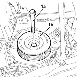 CRANKSHAFT PULLEY - R + R