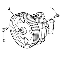 POWER STEERING PUMP - R.R.