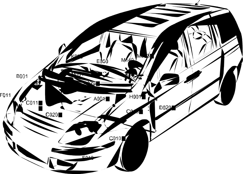 DIPPED BEAMS LOCATION COMPONENTS