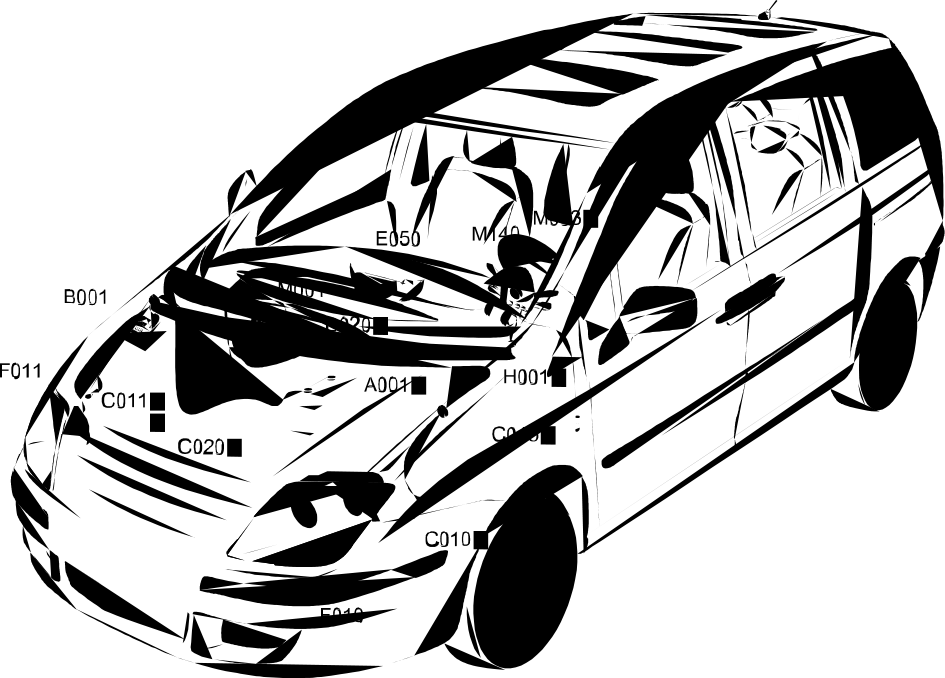 MAIN BEAMS LOCATION COMPONENTS