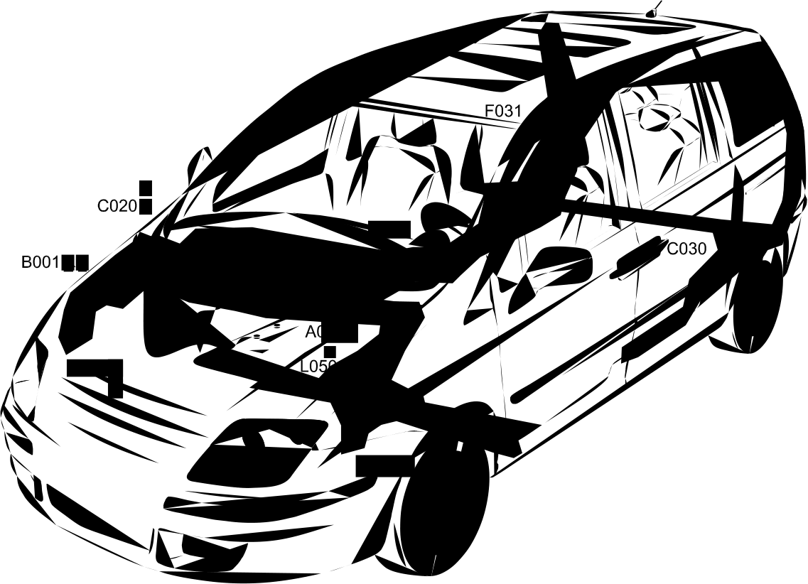 REVERSING LIGHTS COMPONENT LOCATION