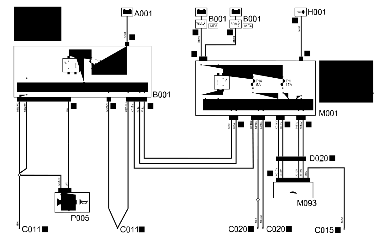 HORNS WIRING DIAGRAM