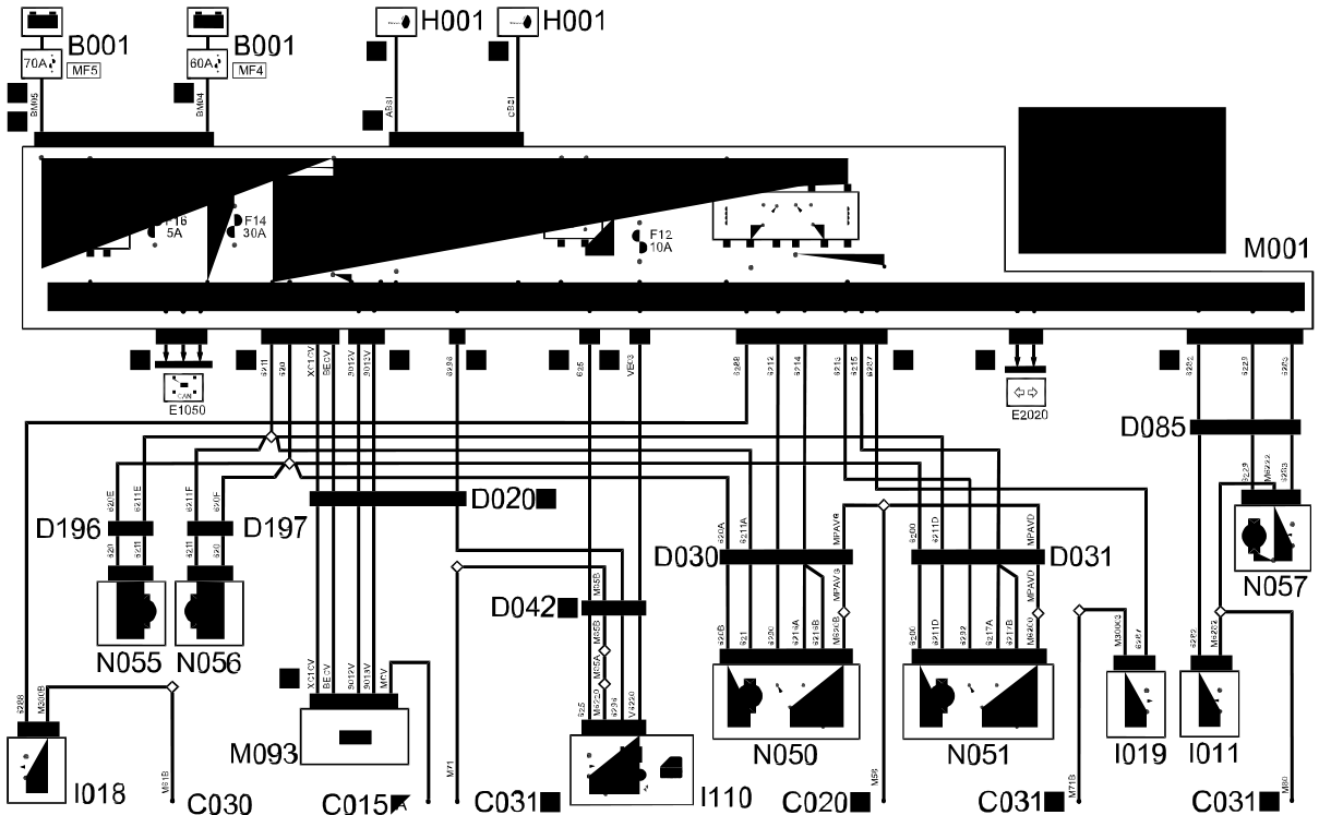 CENTRAL LOCKING WIRING DIAGRAM