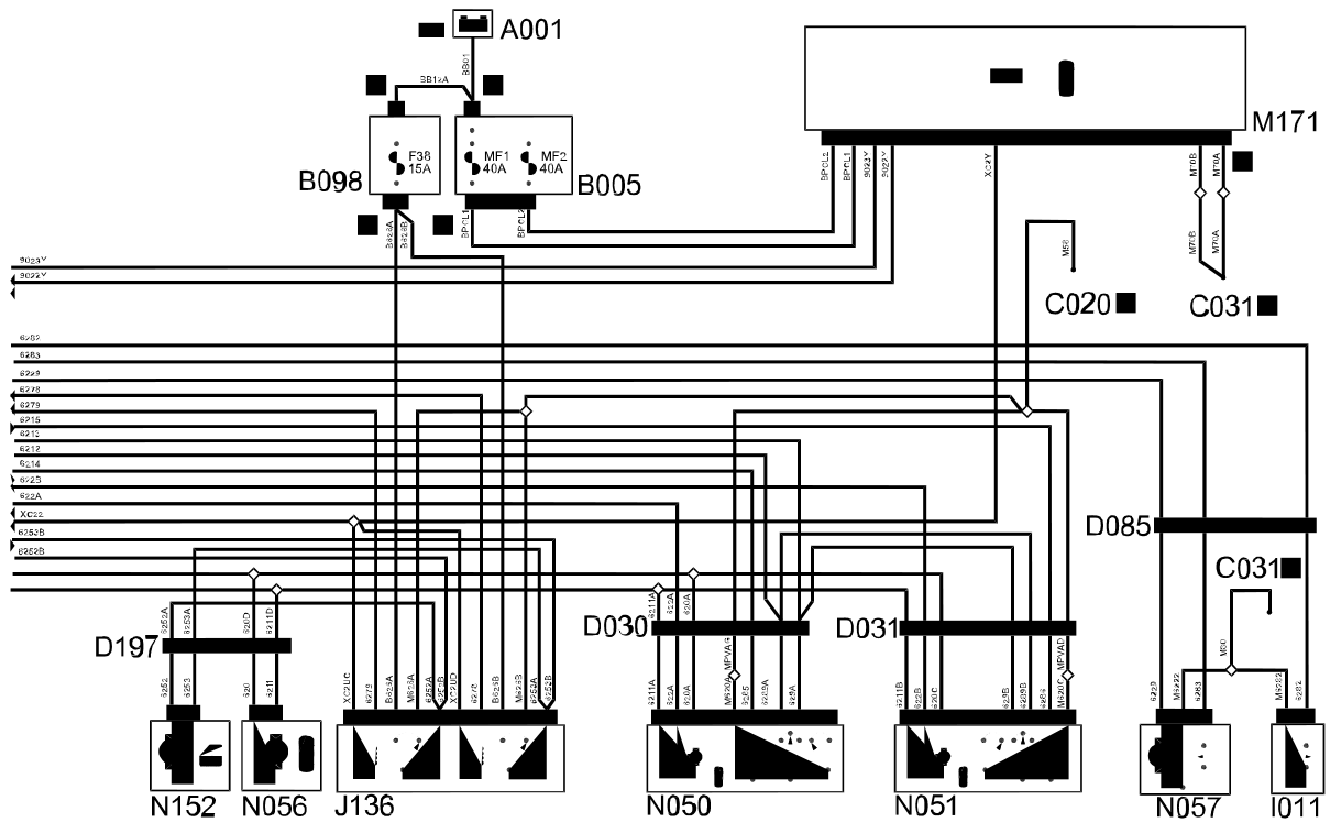 CENTRAL LOCKING WIRING DIAGRAM