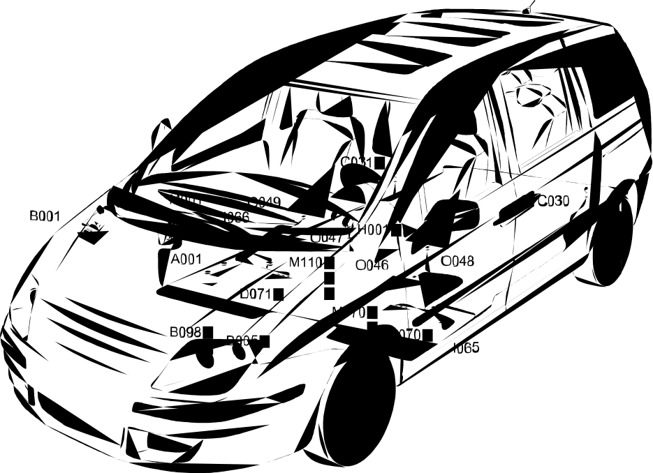 HEATED SEATS LOCATION COMPONENTS