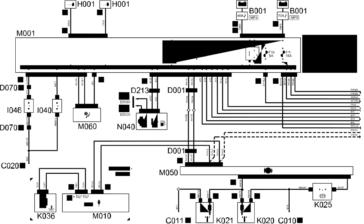 INSTRUMENT PANEL WIRING DIAGRAM