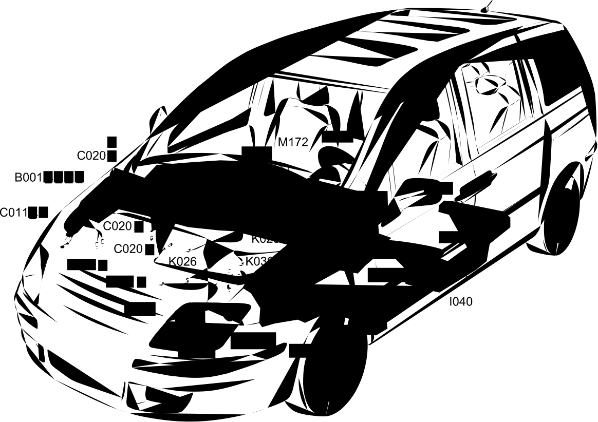 INSTRUMENT PANEL COMPONENT LOCATION