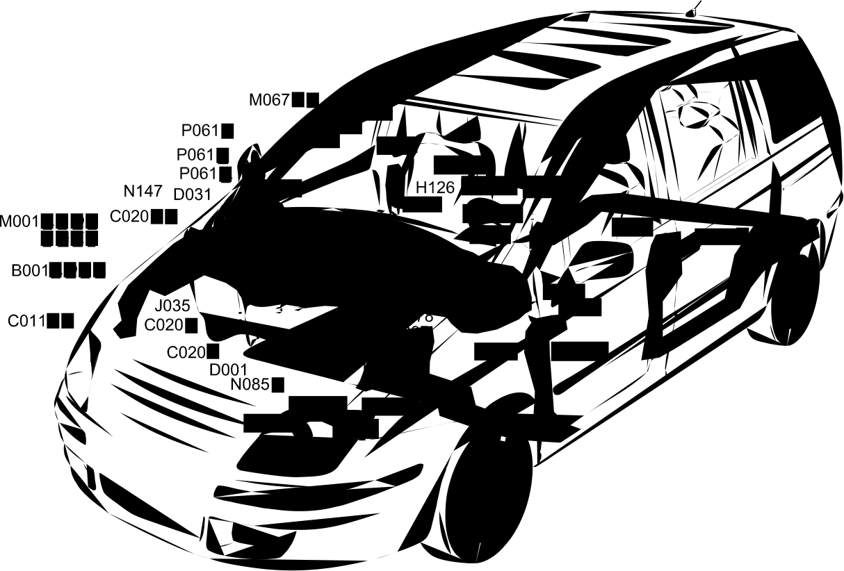 AIR CONDITIONING COMPONENTS LOCATION