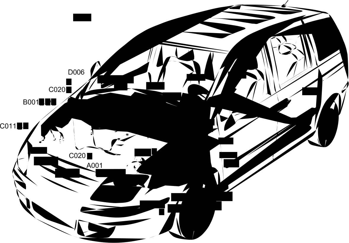 ABS COMPONENTS LOCATION