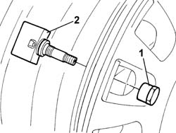 TYRE INFLATION PRESSURE SENSOR (ONE)