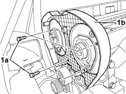 LEFT CAMSHAFT HOUSING - REPLACE GASKET
