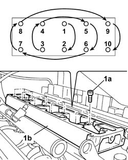 LEFT CAMSHAFT HOUSING - REPLACE GASKET