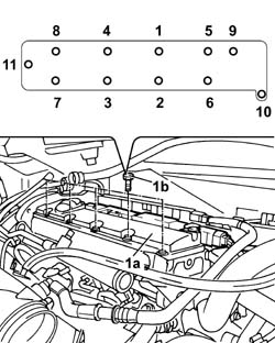 RIGHT CAMSHAFT HOUSING - REPLACE GASKET