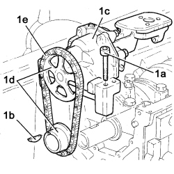 ENGINE - DISMANTLE AND REASSEMBLE FOLLOWING OPERATION 1004E10 - WASH AND CHECK DISMANTLED PARTS - REFIT CYLINDER HEAD AND OIL SUMP - DOES NOT INCLUDE REPAIRS TO CYLINDER HEAD AND AUXILIARY UNIT