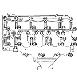 ENGINE - DISMANTLE AND REASSEMBLE FOLLOWING OPERATION 1004E10 - WASH AND CHECK DISMANTLED PARTS - REFIT CYLINDER HEAD AND OIL SUMP - DOES NOT INCLUDE REPAIRS TO CYLINDER HEAD AND AUXILIARY UNIT