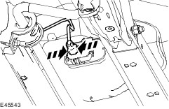 Ford Workshop Manuals C Max 2003 75 06 2003 Mechanical Repairs 3 Powertrain 310 Fuel System 310 01 Fuel Tank And Lines Description And Operation Diagnosis And Testing Removal And Installation Fuel Additive Tank To Fuel Tank Line