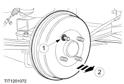 Remove drum brakes ford fiesta #9